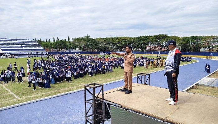 Bupati Sidrap Pantau Gladi Porsenijar PGRI Sulsel, Pastikan Pembukaan Berlangsung Spektakuler