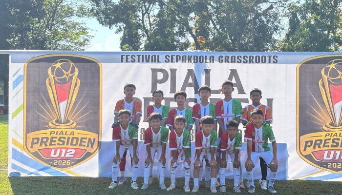 Luar Biasa! Bermaterikan Pemain U-11, Persidrap Tembus Empat Besar Piala Presiden U-12 Sulsel dan Cetak Top Skor