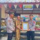 Kunjungan Ditbinmas Polda Sulsel, Pos Satkamling Cahaya Mandiri Desa Lagading Terima penghargaan,
