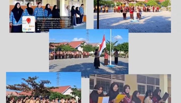 SMAN 11 Sidrap Laksanakan Upacara Hari Kesadaran Nasional
