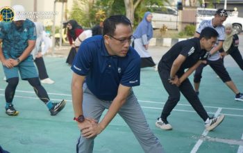 Perkuat Silaturahmi, BPN Sidrap Senam Bersama dan Rapat Koordinasi Dengan Para Notaris-PPAT Sidrap