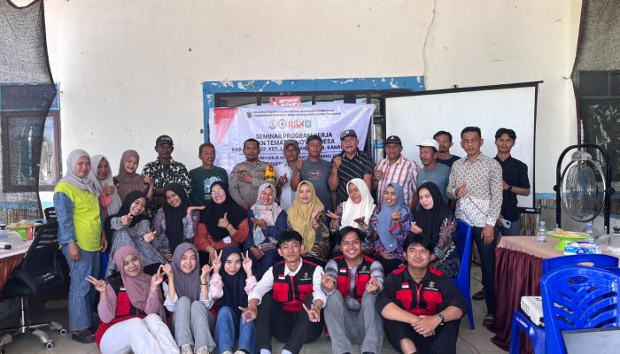 Mahasiswa KKN-T Inovasi Desa Gelombang 116 Gelar Seminar Program Kerja di Desa Kanaungan