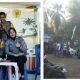 Personel Polsek Barebbo Polres Bone Bersama Bhabinsa Kawal Pengamanan Turnamen Sepak Bola Lamellong Cup II di Desa Kajaolaliddong