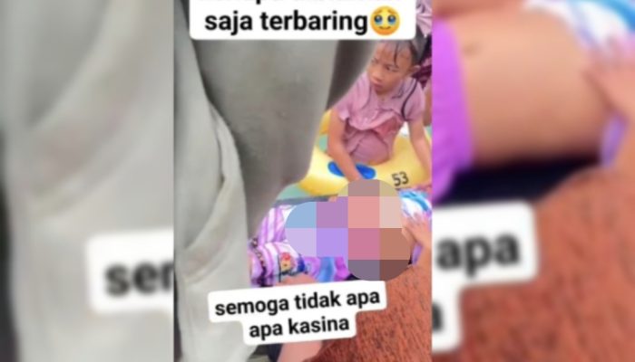 Heboh Video Bocah Terkapar di Tepi Kolam Renang Puncak Bila Sidrap, Jadi Peringatan bagi Pengunjung dan Pengelola