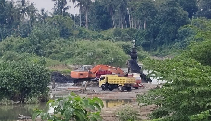 Sungai Bila Sidrap Kian Rusak, Tambang Galian C Abaikan Teguran Pemda, Diduga Milik Istri Oknum Aparat