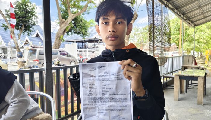 Damai di Polres, Ganti Rugi Tak Kunjung Dibayar, Mahasiswa Sidrap Kecewa Motor Masih Tertahan di Bengkel