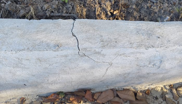 Proyek Drainase Rp92 Juta di Talumae Sidrap Disorot, Baru Rampung Sudah Muncul Retakan