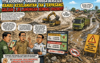 Titik Koordinat Tambang Diduga Bergeser, Rambu Keselamatan Tak Terpasang, Galian C di Lainungan Kembali Disorot