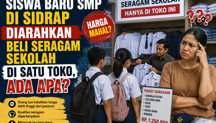 Heboh Seragam SMP Sidrap, Muncul Isu Toko Titipan, Harga Mahal dan Bagi Hasil