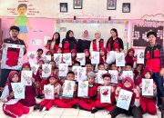 Andi Meutia Inayah Salsabila, Mahasiswi Psikologi KKN-T Unhas Hadirkan “GERAK BUMI” di SDN 238 Mallaulu Luwu Timur.