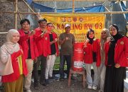 Nur Fadillah Mahasiswi KKN 116 Unhas Buat Ember Tumpuk untuk Pemanfaatan Sampah Organik.