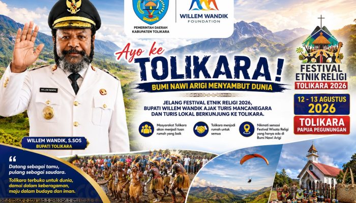 Tolikara Bersiap Sambut Dunia, Willem Wandik: Datang sebagai Tamu, Pulang sebagai Saudara