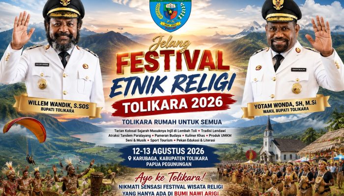Ketika Tuhan Tersenyum di Bumi Nawi Arigi, Festival Etnik Religi Tolikara Siap Sambut Wisatawan Dunia