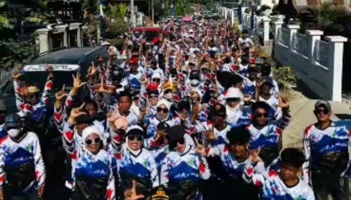 Pemdes Lombo Hadirkan 200 Peserta Karnaval Meriahkan HUT RI ke-81 di Desa Bola Bulu
