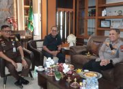 Pererat Sinergitas, Kapolres Sidrap Silaturahmi dengan Kajari