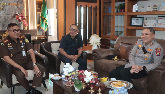 Pererat Sinergitas, Kapolres Sidrap Silaturahmi dengan Kajari