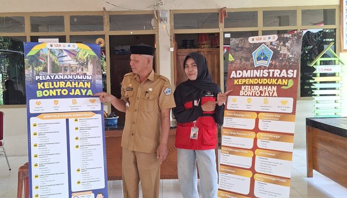 Optimalisasi Keterbukaan Informasi Publik Berbasis Media Visual (Banner) Pada Pusat Layanan Di Kantor Kelurahan Bonto Jaya