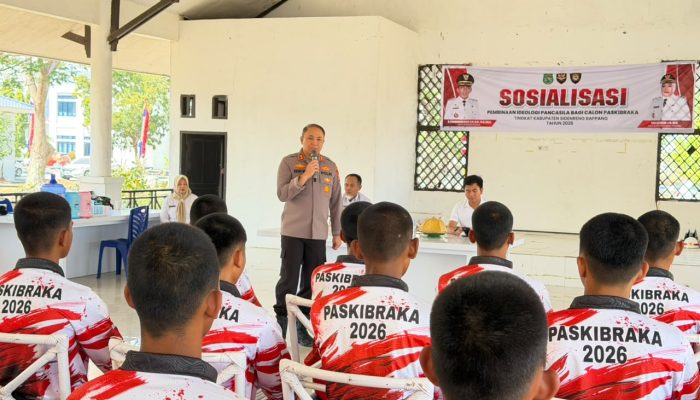 Calon Paskibraka Sidrap Dapat Wejangan Bahaya Narkoba Dari Kapolres Sidrap