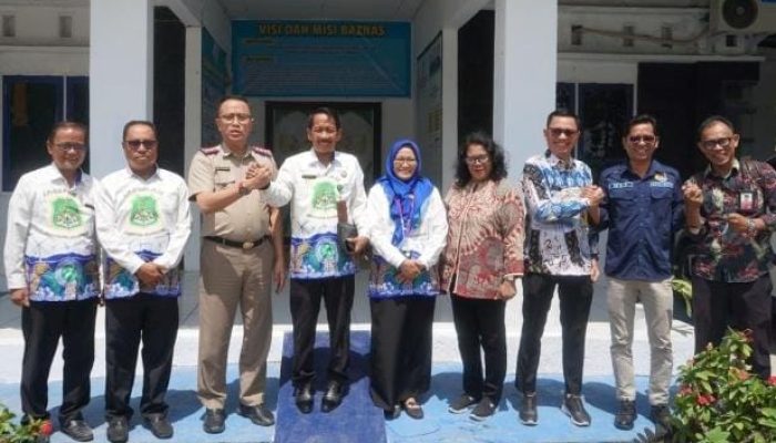 Kantor Pertanahan Sidrap dan BAZNAS Perkuat Sinergi Pengelolaan Tanah Wakaf.