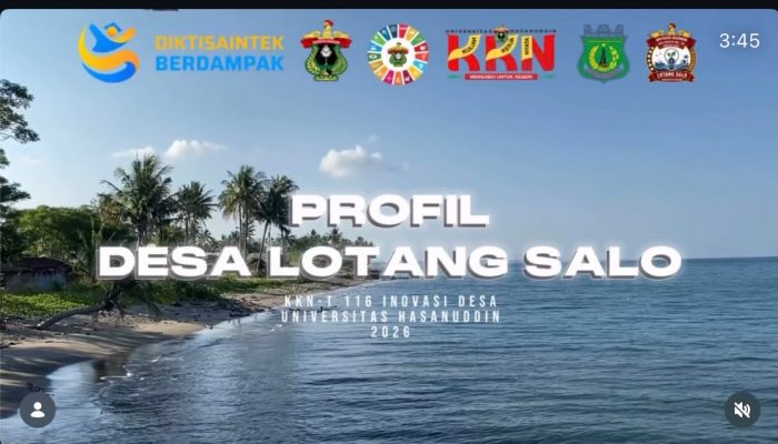 Julia Rhica Mahasiswi KKN T 116 Unhas Kenalkan Potensi Lotang Salo ke Lebih Luas, Buat Video Promosi Berbahasa Inggris