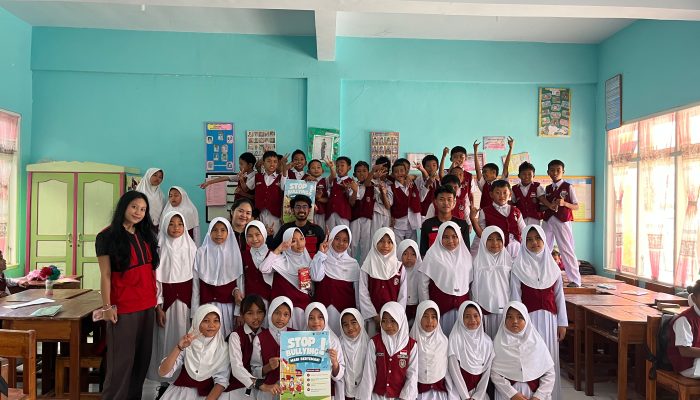 Liska Mahasiswi KKN -T 116 Unhas Laksanakan Edukasi Stop Bullying Siswa di SDN 21 Tangnga-Tangnga, Kelurahan Bonto Sunggu,