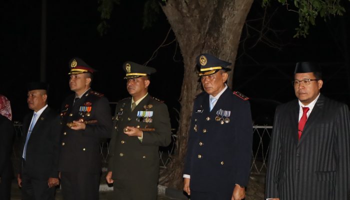 Khidmat di Tengah Hening, Karutan Sidrap Ikuti Renungan Suci untuk Mengenang Jasa Para Pahlawan