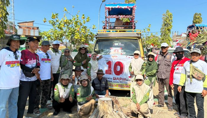 BPP Maritengngae Ikut Meriahkan Karnaval Alsintan HUT RI ke-81 di Sidrap