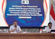 Kementerian ATR/BPN Kejar Sertipikasi 11 Juta Rumah MBR hingga 2029.