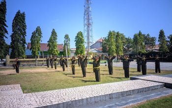 Kodim 1404/Pinrang Tingkatkan Profesionalisme Prajurit dengan Rutin Latihan PSM