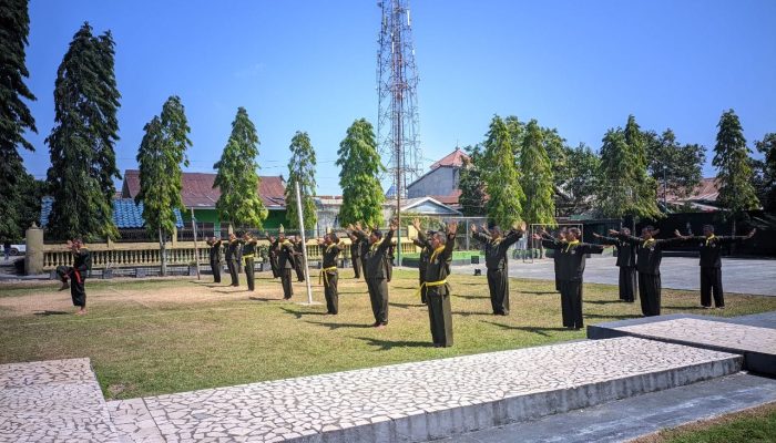 Kodim 1404/Pinrang Tingkatkan Profesionalisme Prajurit dengan Rutin Latihan PSM