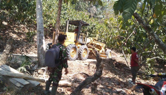 Jembatan Perintis Garuda Rampung, TNI Buka Akses Jalan 2 Kilometer untuk Warga Polman