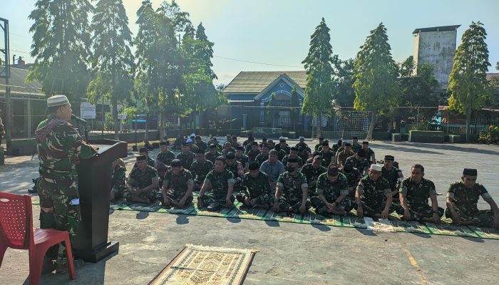Ikhtiar Hadapi Kekeringan, Kodim 1404/Pinrang Gelar Shalat Istisqa