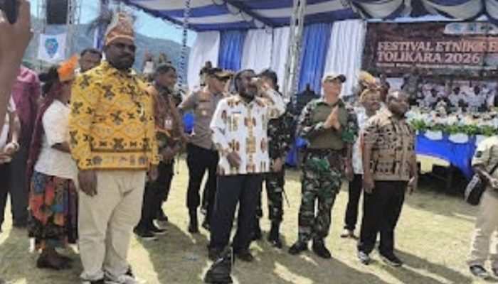 Buka Festival Etnik Religi Tolikara 2026, Willem Wandik: Lestarikan Budaya dan Perkuat Iman