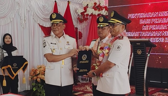 Pergantian Karutan Sidrap, Perimansyah Lepas Tugas, Agus Salim Siap Lanjutkan Pembinaan Humanis