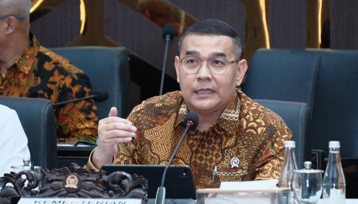 Wamen Ossy Rapat Kerja Bersama Baleg DPR RI Bahas Penyusunan RUU Reforma Agraria