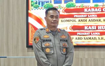 Rotasi Jabatan Di Polres Enrekang, Kasi Humas Polres Enrekang Berganti. 