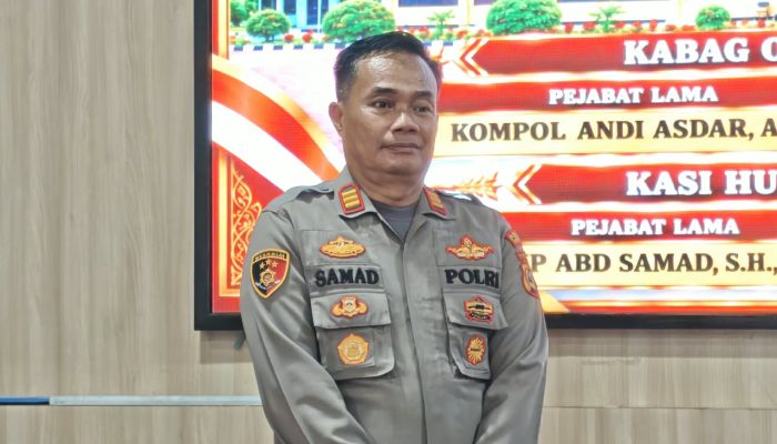 Rotasi Jabatan Di Polres Enrekang, Kasi Humas Polres Enrekang Berganti. 
