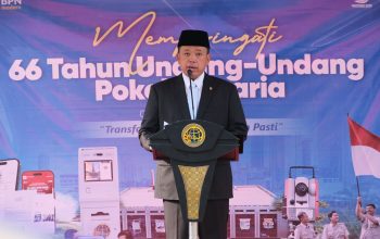66 Tahun Peringatan UUPA, Kementerian ATR/BPN Akselerasi Sejumlah Program Strategis di Bidang Pertanahan dan Tata Ruang. 