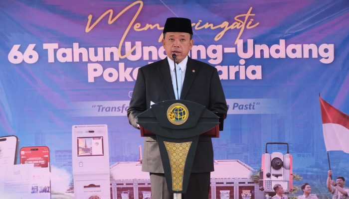 66 Tahun Peringatan UUPA, Kementerian ATR/BPN Akselerasi Sejumlah Program Strategis di Bidang Pertanahan dan Tata Ruang. 