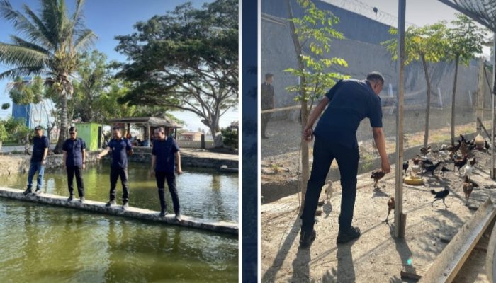Tinjau SAE Rutan Sidrap, Jajaran Pastikan Pembinaan Warga Binaan Berjalan Optimal