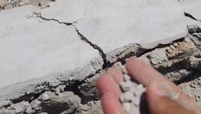 Talud Jalur Trans Provinsi di Sidrap Retak dan Rapuh, Mutu Proyek Jadi Sorotan