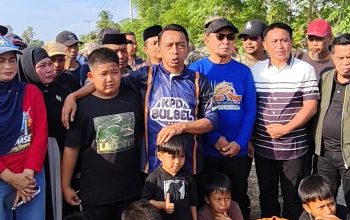 Dorong Ekonomi Petani, Bupati Sidrap Mulai Benahi Jalan 2 Kilometer di Desa Sipodeceng
