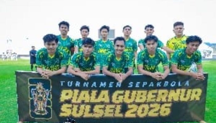 Laskar Ganggawa Sidrap Tampil Gemilang di Sepak Bola Piala Gubernur 