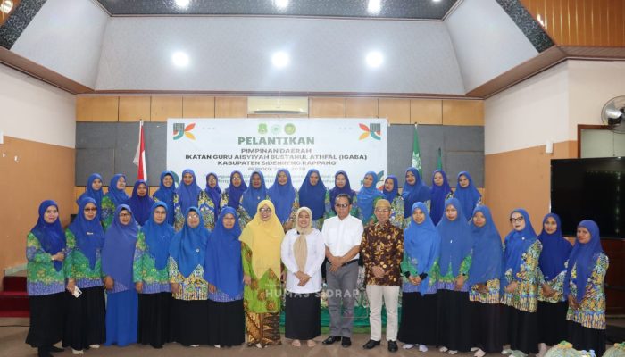 Nurkanaah Lantik Pengurus IGABA Sidrap Periode 2024–2029