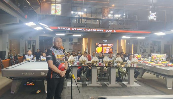 128 Atlet Ramaikan Kapolres Cup I Sidrap, Hadiah Rp120 Juta Diperebutkan