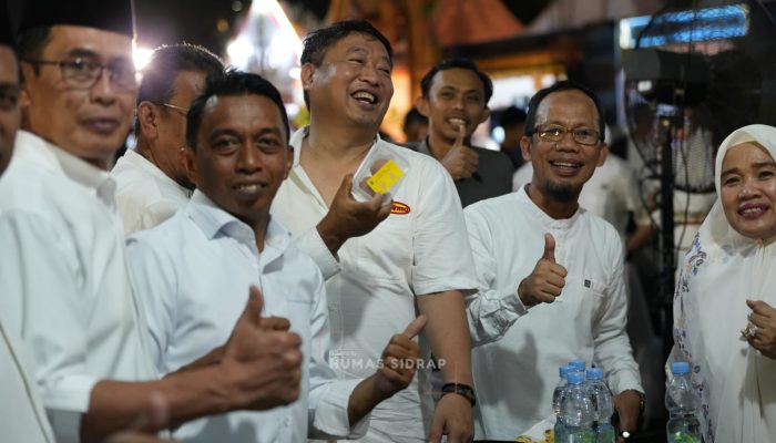 Stan Sidrap Jadi Magnet Pengunjung, Pangan Murah Laris di Hari Pertama Expo