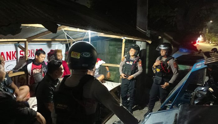 Akhir Pekan, Polres Sidrap Gencarkan Patroli Malam, Sasar Lokasi Rawan Gangguan Kamtibmas