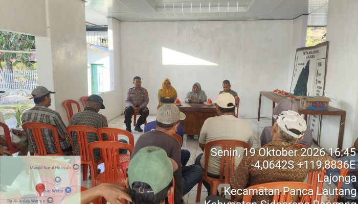 Pemekaran dan Revitalisasi Kelompok Tani di Lajonga, BPP Panca Lautang Tindaklanjuti Arahan Bupati Sidrap