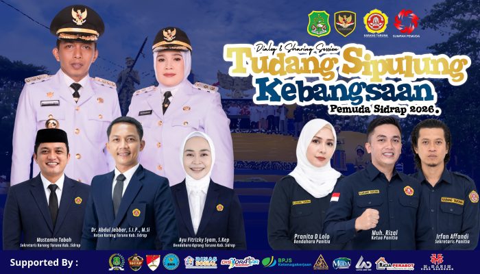Karang Taruna Sidrap Gelar Tudang Sipulung Kebangsaan, Satukan Gagasan Pemuda untuk Sidrap Maju dan Sejahtera