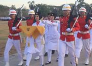 Bupati Pimpin Penurunan Bendera, Semangat Kemerdekaan Tetap Berkobar di Enrekang
